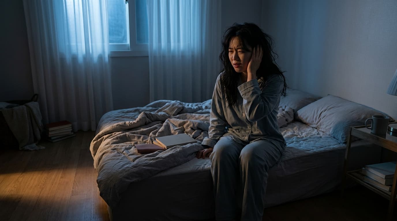 피곤하면 귀에서 기계 돌아가는 소리가 나요, 혹시 자율신경 문제일까요?