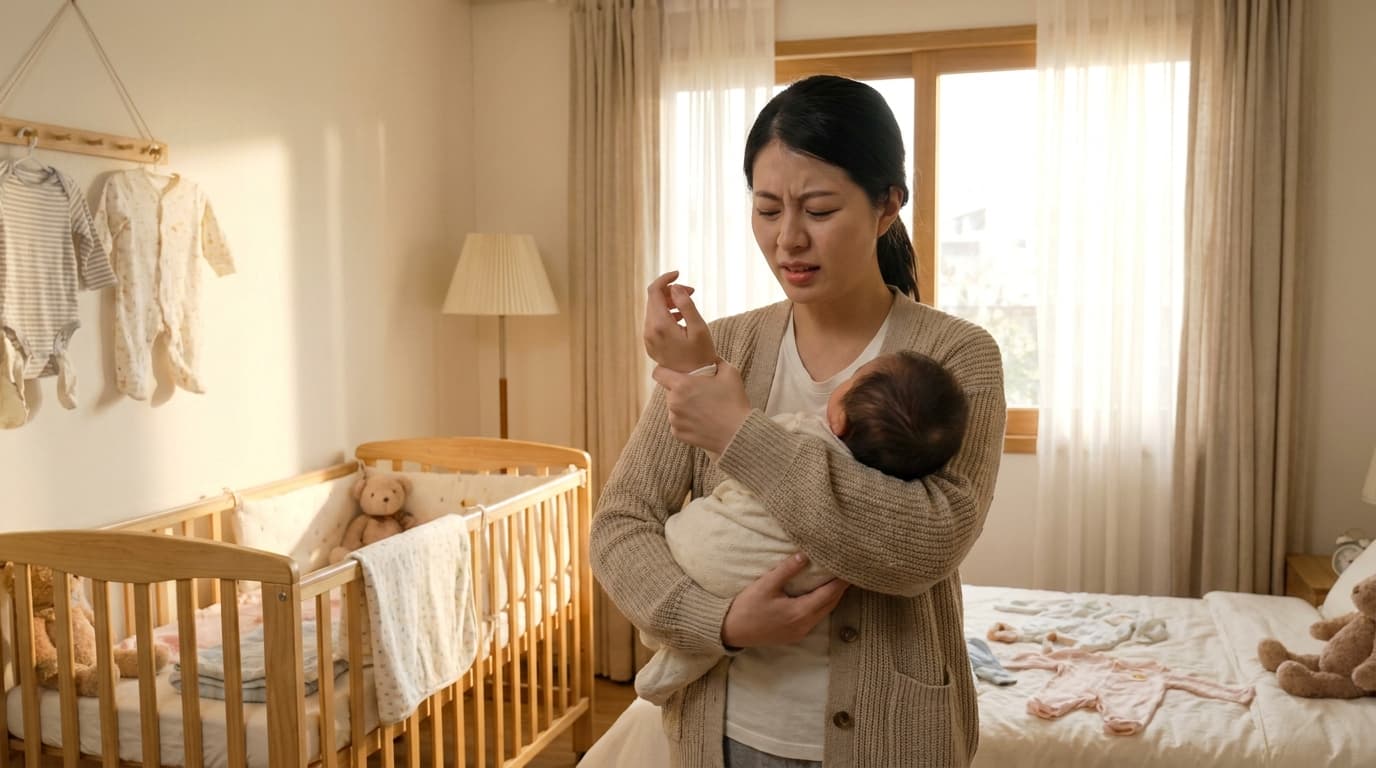 Postpartum Wrist Pain Simple Tendinitis or Sanhupung
