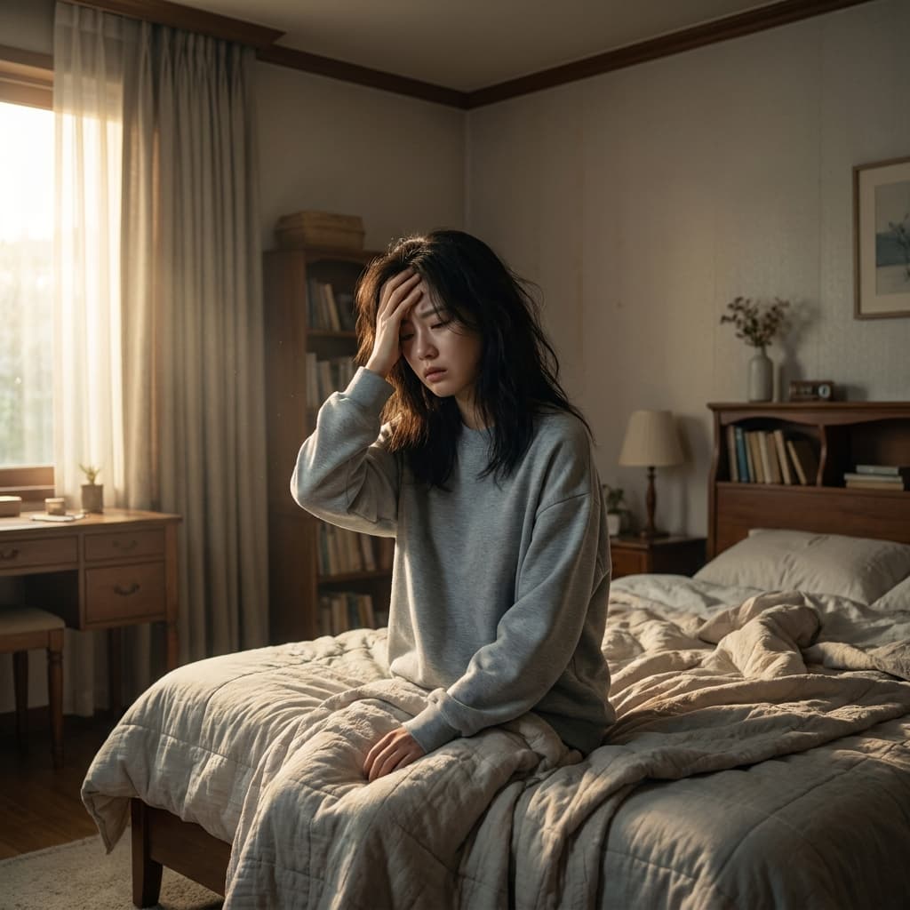 朝起きて頭がズキズキする、もしかして脳の問題?