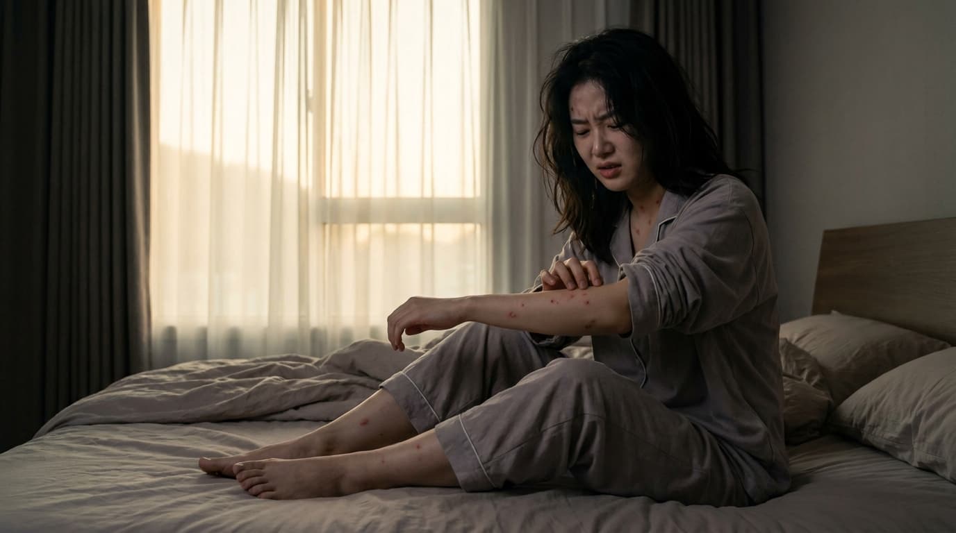 全身起红斑且发痒,会是慢性荨麻疹的前兆吗?
