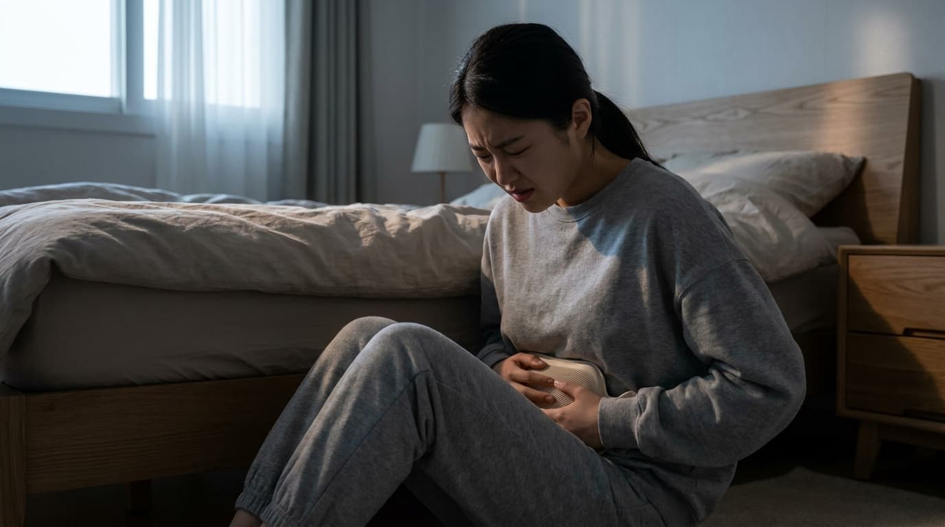 Does your lower abdomen feel squeezed and cramped during menstruation? Don't endure it, listen to your body's health signals!