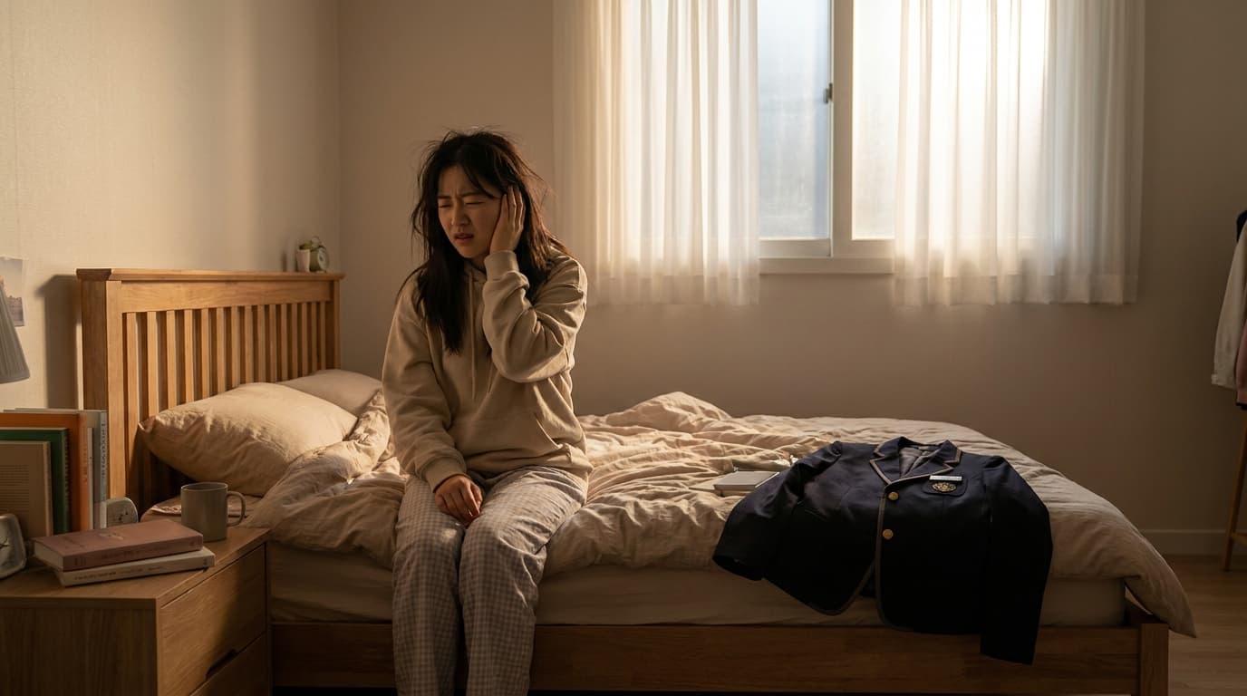 高3なのに何ヶ月も生理が来ない?試験のストレス、体の危険信号です