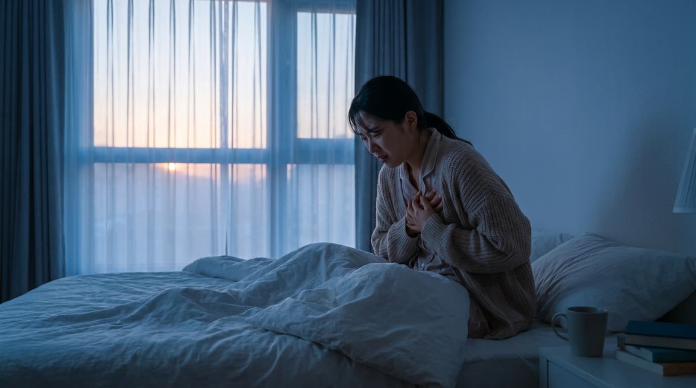 출근만 하면 가슴이 답답하고 눈물나요? 지친 당신의 자율신경이 보내는 신호입니다.