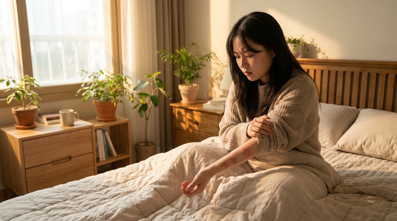 피부가 가렵고 두드러기가 나요, 대체 왜 이러는 걸까요?