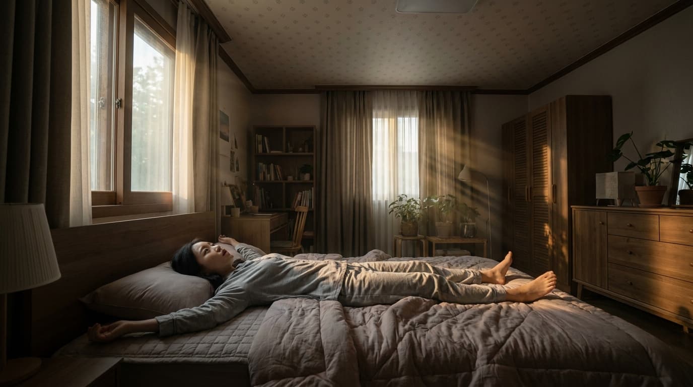 누워서 몇 시간째 뒤척이기만 해요, 혹시 자율신경이 보내는 신호는 아닐까요?