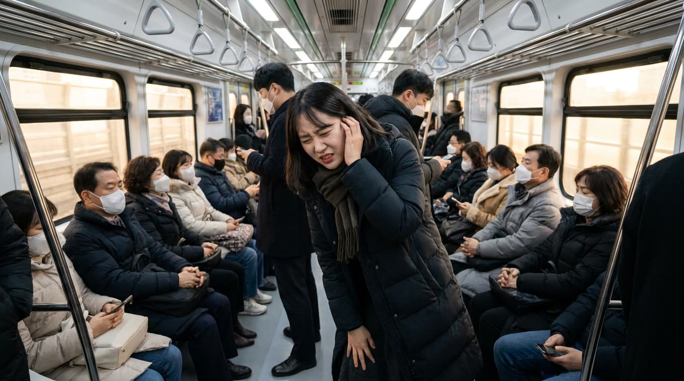 Subway Suffocation Fear Panic Disorder on Commute