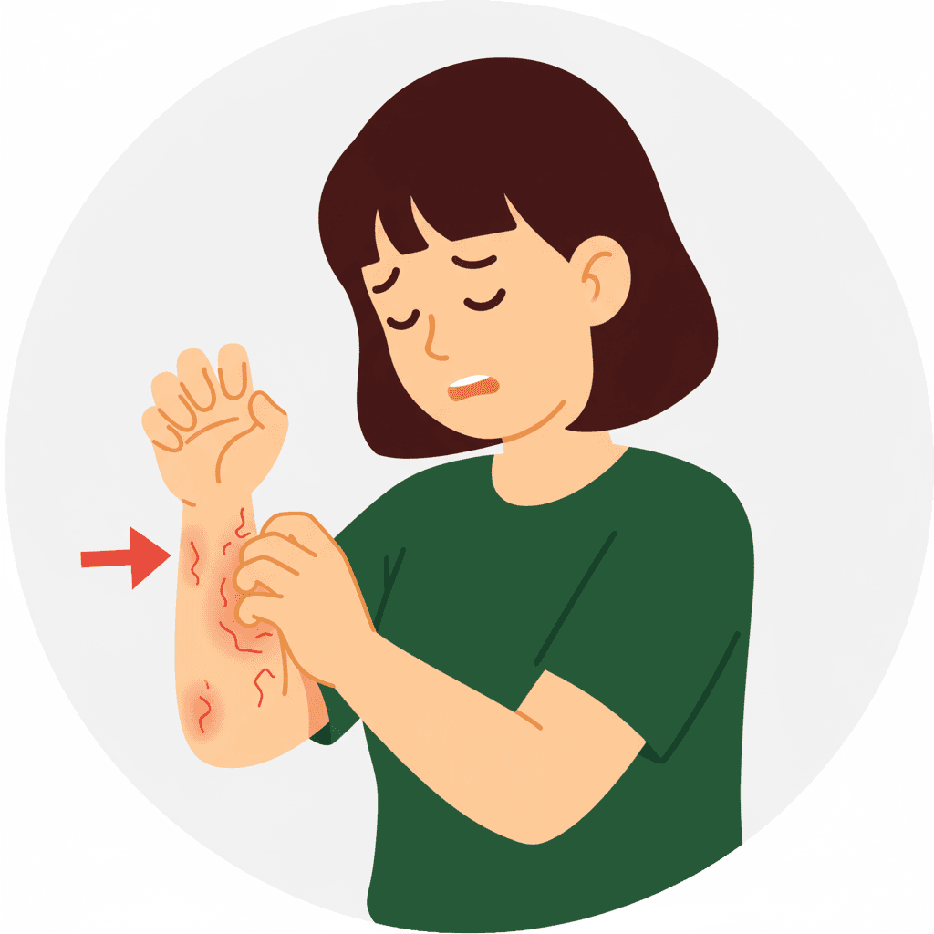 피부 증상